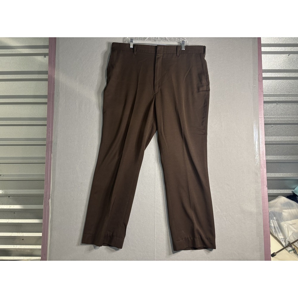 Red Kap Image Plus Work Pants Men's 42 Brown Made in USA